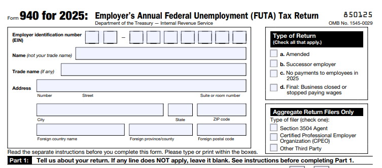 Form 940