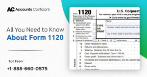 IRS Form 1120 (A Complete Guide) | Accounts Confidant