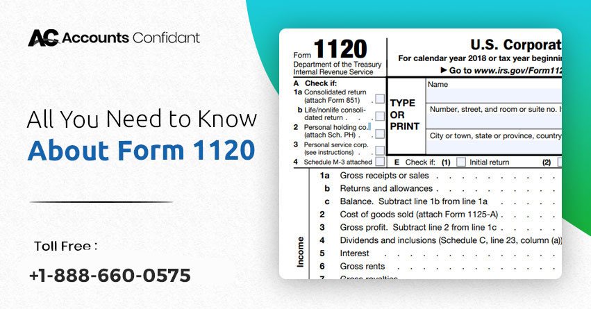 About Form 1120