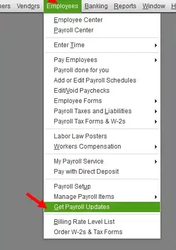 Get Payroll Updates in QuickBooks Desktop