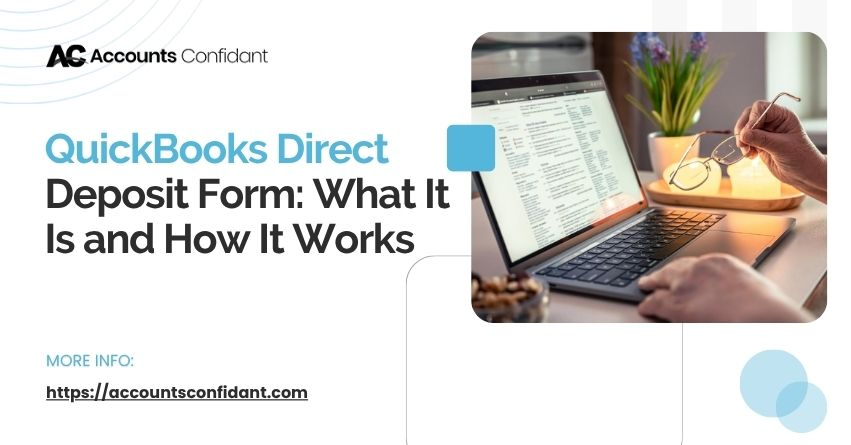 QuickBooks Direct Deposit Form
