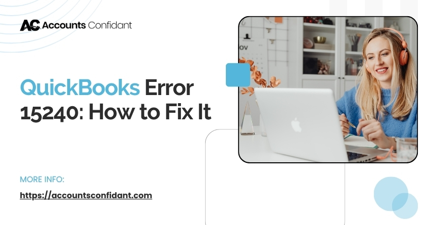 QuickBooks Error 15240