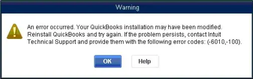 QuickBooks Error 6010