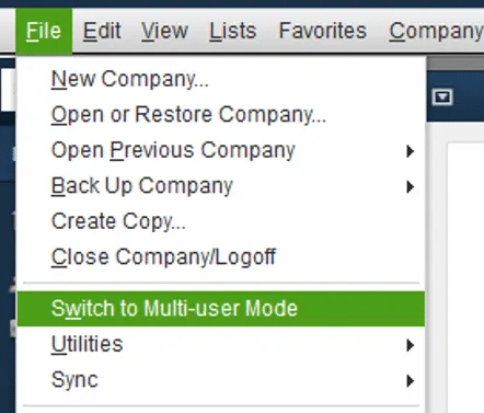 Switch to Multi-user Mode