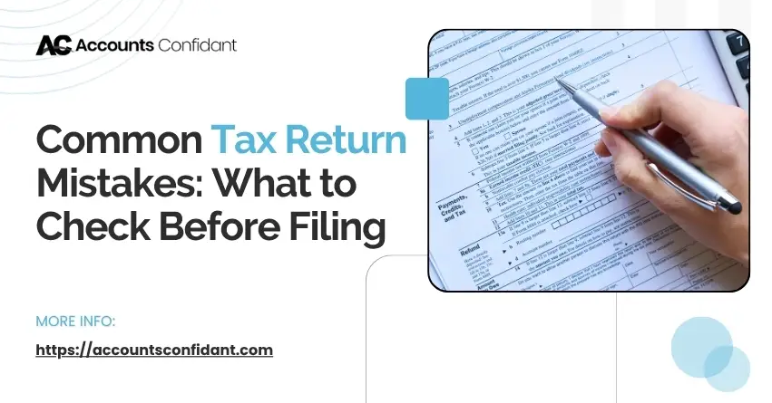 Common Tax Return Mistakes