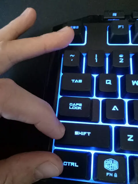 Ctrl + Shift + Esc to open Task Manager