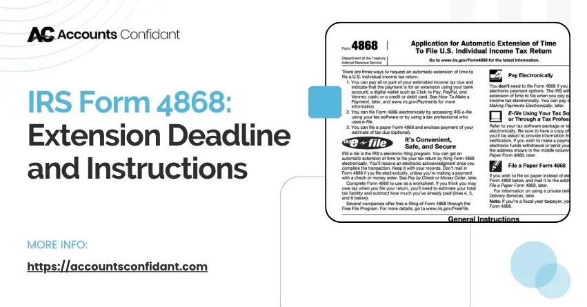 IRS Form 4868