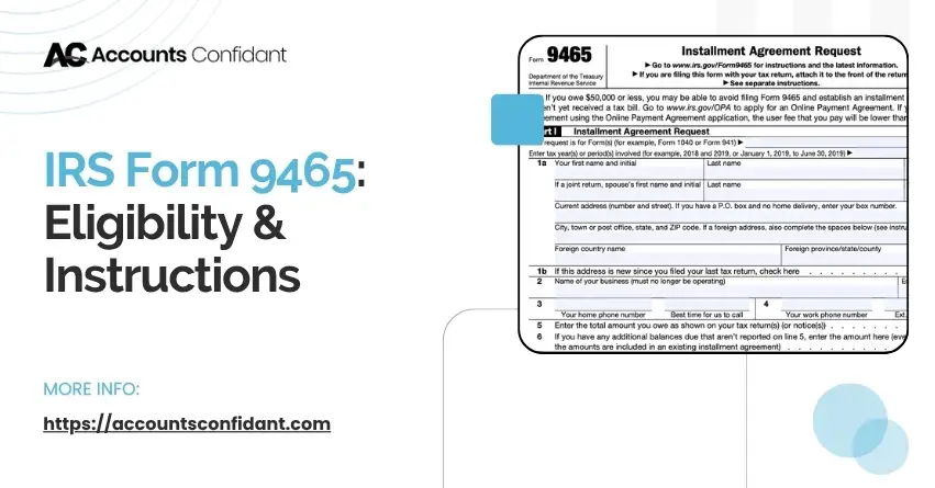 IRS Form 9465