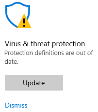 Virus & threat protection