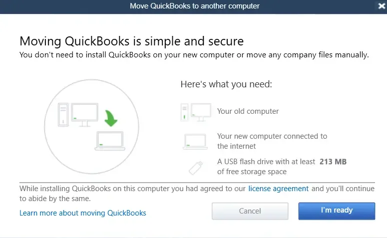 Move QuickBooks to a new computer